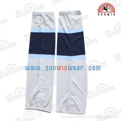 knitted ice hockey socks/ ice hockey jerseys striped thick socks